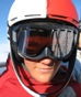 Justyna skiing