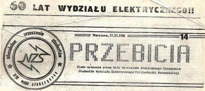 Przebicia NZS 1981 - wywiad z prof. Władysławem Latkiem