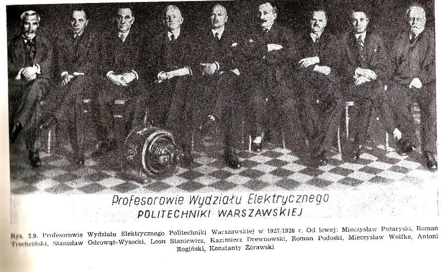 Profesorowie Wydziau 1927/1928
