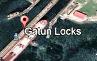 Gatun Locks, Panama, Google Earth