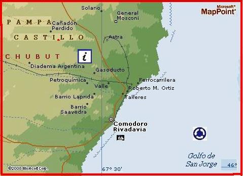 Comodoro Rivadavia by MSN Maps
