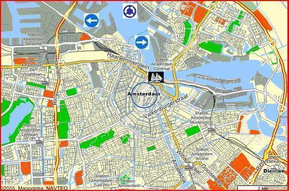 Amsterdam map - Maporama.com