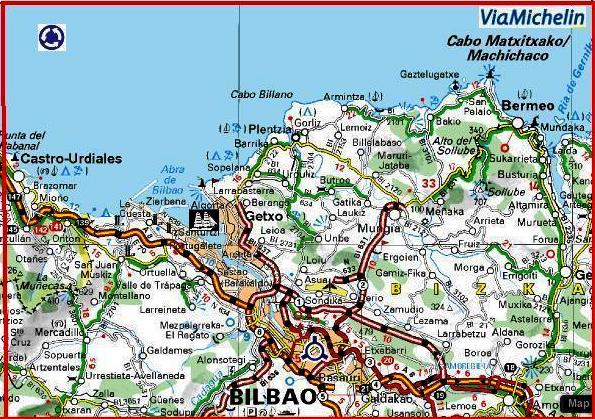Bilbao by Michelin Maps
