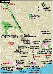 Plan of Lisbon