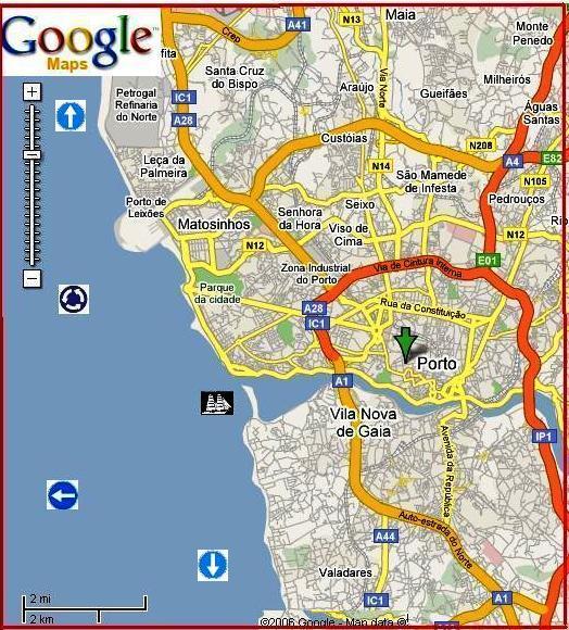 Porto by Google Maps