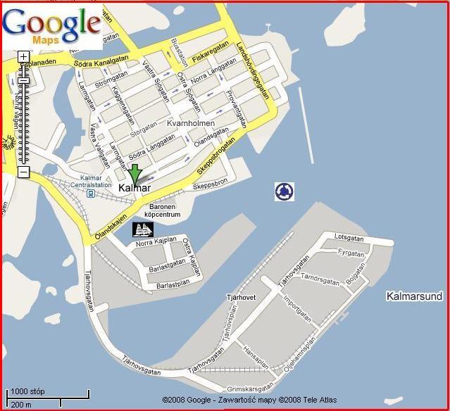 Kalmar by Google Maps
