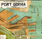 Gdynia - historic map