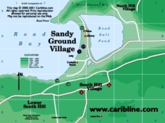 Sandy Grounds from Caribbean-on-line map