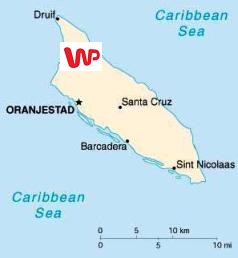 Aruba - simplified map