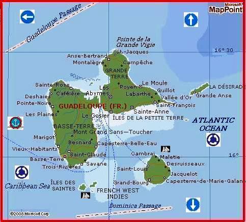 Guadeloupe Island by MSN Maps