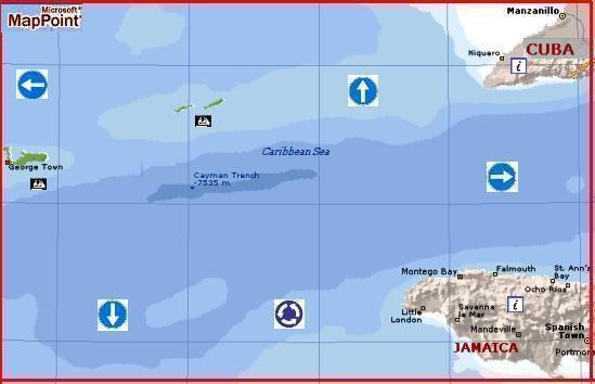 Cayman Islands by MSN Maps