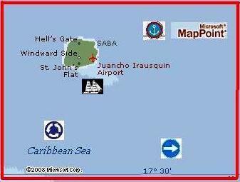 Saba Island by MSN Maps