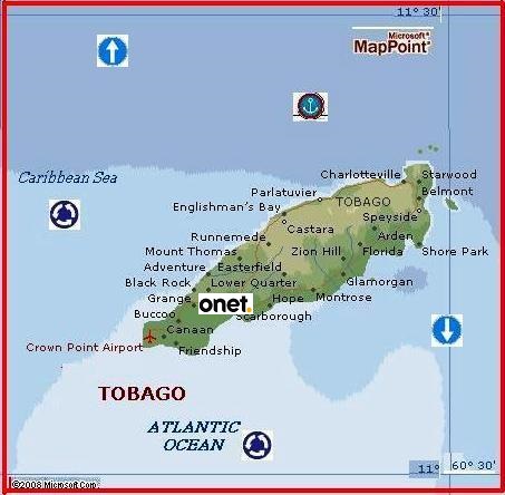 Tobago Islands by MSN Maps