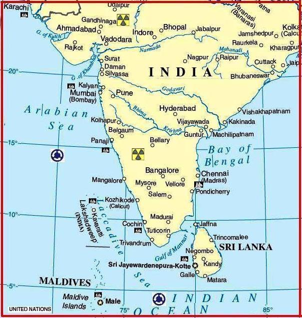 India by Unated Nation Maps