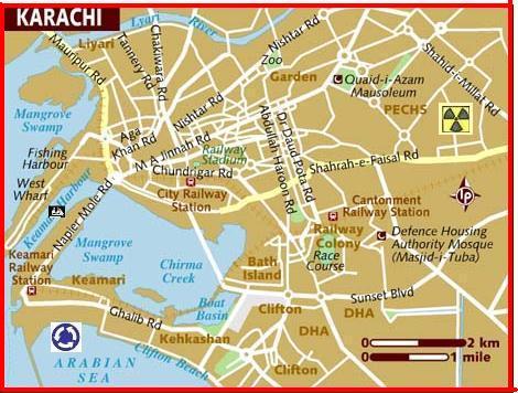 Karachi by Lonley Planet Maps