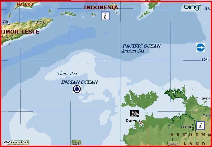 Timor by MSN Maps