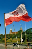 sts F.Chopin - flag in Szczecin harbour