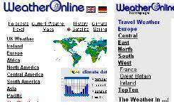 WeatherOnline - starting window for weather for sailors forcasts