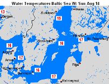 WeatherOnline - surface temperatures forcasts