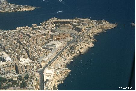 Valletta - aerial view