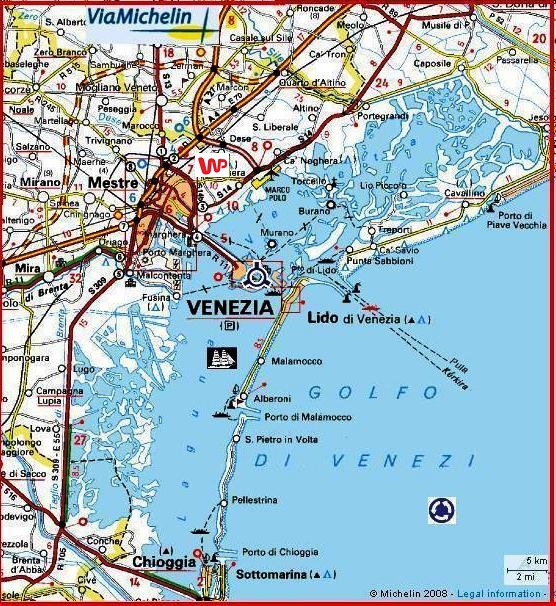 Venice by Michelin Maps