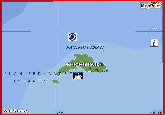 Robinson Crusoe Island by MSN Maps