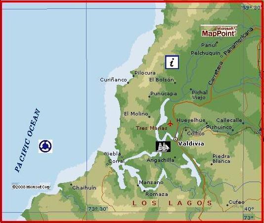 Valdivia by MSN Maps