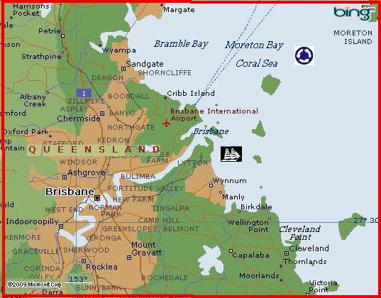 Brisbane by MSN Maps