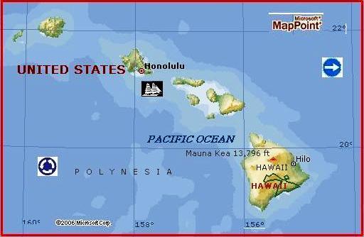 Hawaiian Islands by MSM Maps
