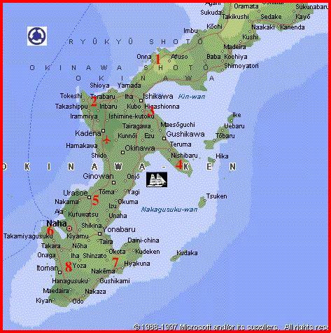 Okinawa by MSN Maps