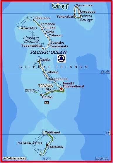 Tarawa by MSN Maps