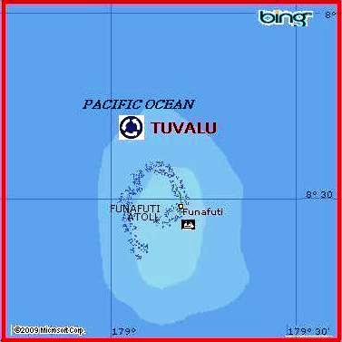 Tuvalu by MSN Maps