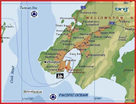 Wellington by MSN Maps