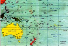 West Pacific map