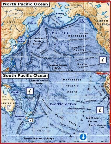 Pacific Ocean by HWT Maps