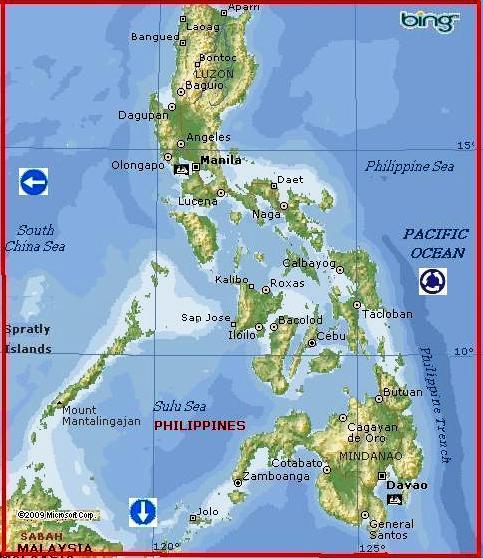 Philippines by MSN Maps