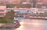 Barbados harbour entrance - creasy parents were checking webcam searching for kids arriving from the Ocean